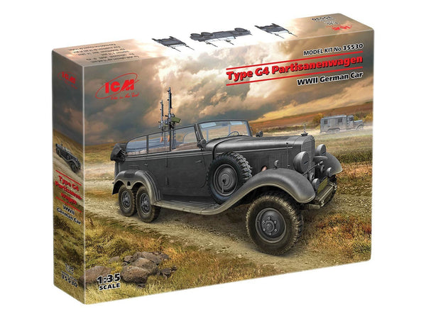 ICM 1/35 WW2 G4 with armament, WWII German Car