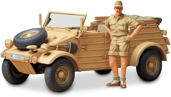 Tamiya 1/35 WW2 German Kubelwagen Type 82 Desert version (Africa) DAK