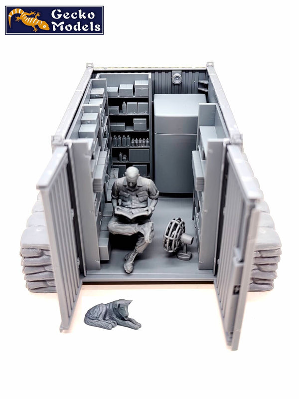 Gecko 1/35 Mini Shop In US Military Base (Vietnam War Era)