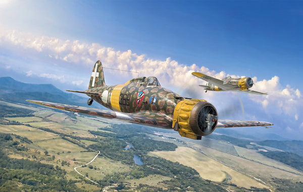 Italeri 1/32 scale WW2 Italian Macchi C.200 Model kit (2516)