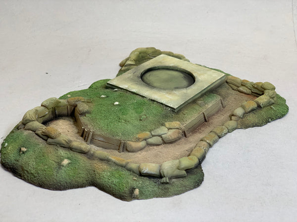 FoG Models 1/35 scale WW2 German Panzer Turret Base (base only NO turret) Stahlunterstand mit Pantherturm (aka F. Pz. Drehturm 4341)