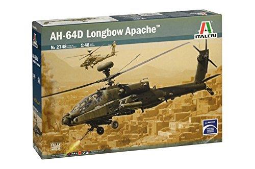 Italeri 2748 1:48 Scale AH-64D Apache Longbow helicopter model kit