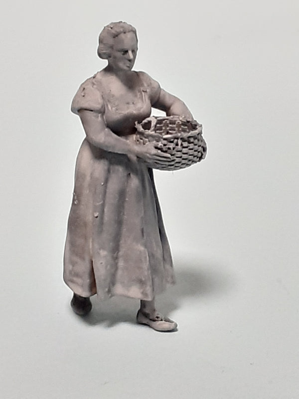 Homefront 1/35 scale 1940's era female civilian with basket