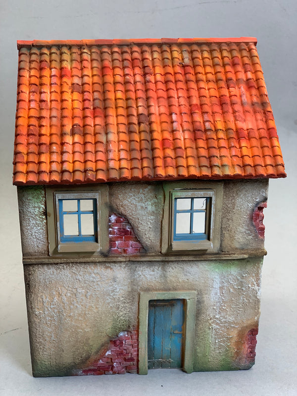 FoG Models 1/35 scale House ruin #2 130mm x 70mm and 150mm tall