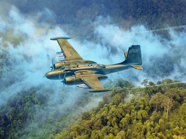 ICM 1/48 B-26K Counter Invader, USAF Vietnam War Attack Aircraft