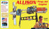 Atlantis 1:10 Allison Turbo Prop Engine plastic assembly model kit