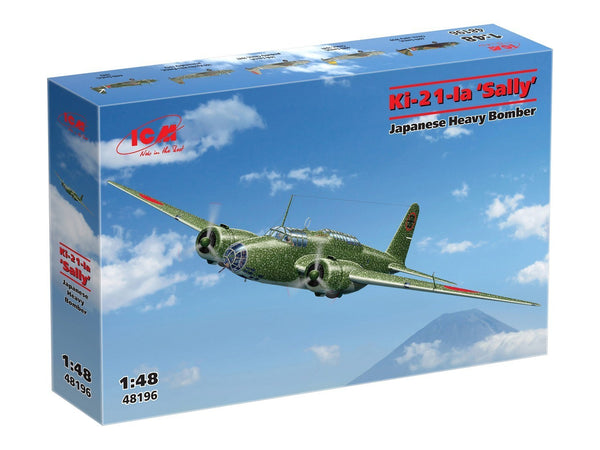 ICM 1/48 WW2 IJN Mitsubishi Ki-21-Ia 'Sally'. Japanese Heavy Bomber