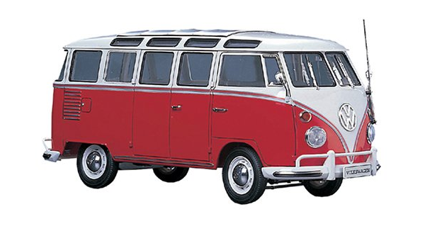 Hasegawa 1:24 VW Type 2 Micro Bus with Windows