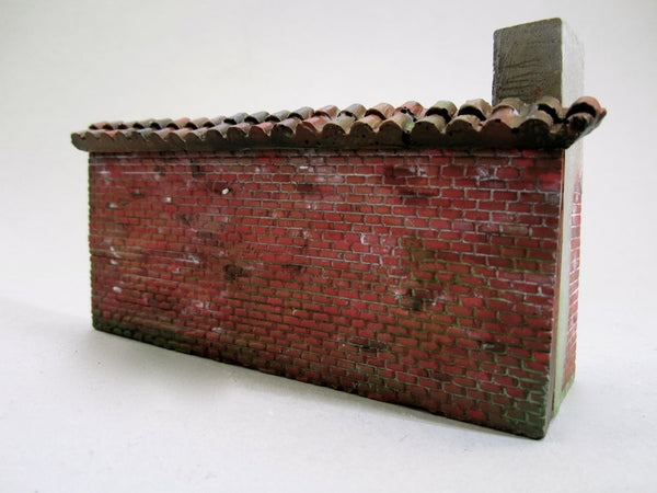 FoG Models 1/35 Scale Tiled wall and pillar 125mm x 55mm