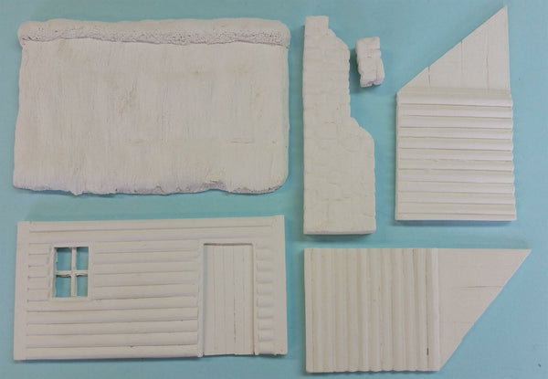 FoG Models 1/35 scale Russian log cabin Hut model kit #2