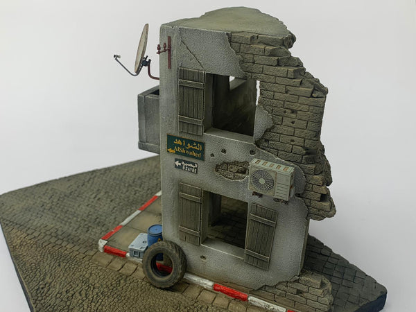 FoG Models 1/35 scale House ruin #3 Building and base (North Africa / Middle East)