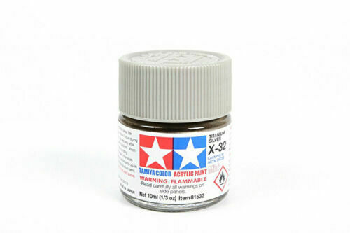 Tamiya Gloss Acrylic Paints X1 - X35 Model Paint 10ml Jars