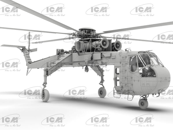 ICM VEHICLES 1:35 Sikorsky S-64E Skycrane
