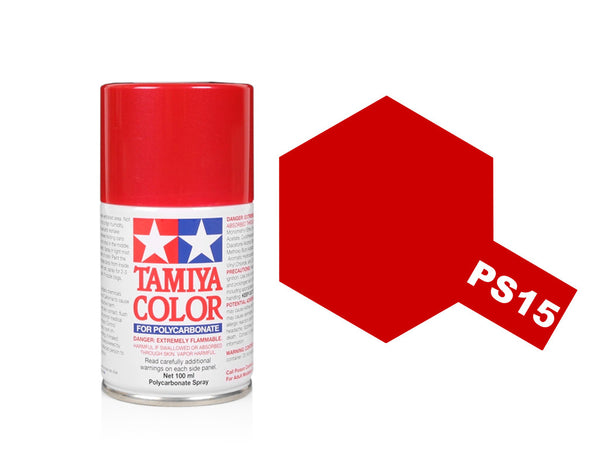Tamiya 100ml Polycarbonate Lexan PS for RC Car Model Spray Paint PS-1 to PS-63