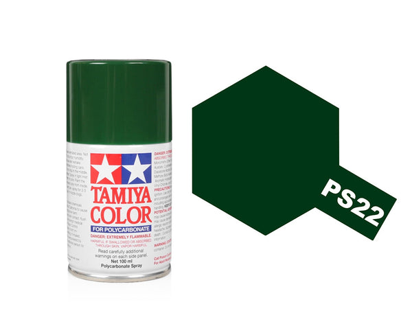 Tamiya 100ml Polycarbonate Lexan PS for RC Car Model Spray Paint PS-1 to PS-63