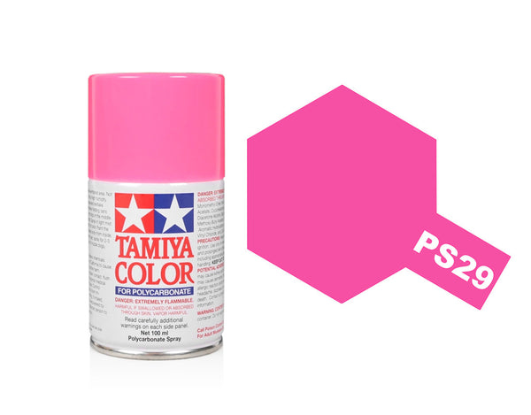 Tamiya 100ml Polycarbonate Lexan PS for RC Car Model Spray Paint PS-1 to PS-63