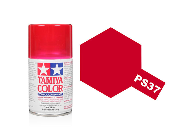 Tamiya 100ml Polycarbonate Lexan PS for RC Car Model Spray Paint PS-1 to PS-63