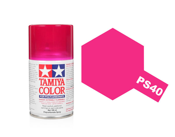 Tamiya 100ml Polycarbonate Lexan PS for RC Car Model Spray Paint PS-1 to PS-63