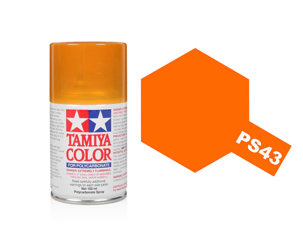 Tamiya 100ml Polycarbonate Lexan PS for RC Car Model Spray Paint PS-1 to PS-63