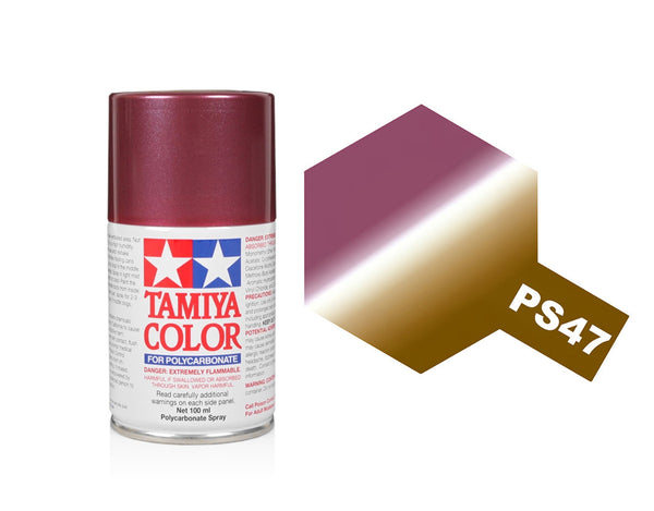 Tamiya 100ml Polycarbonate Lexan PS for RC Car Model Spray Paint PS-1 to PS-63