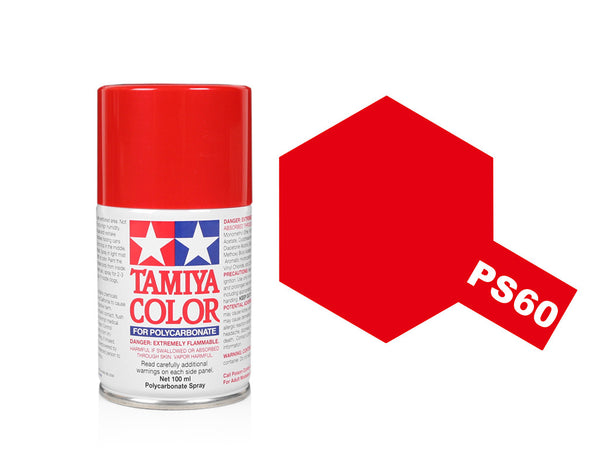 Tamiya 100ml Polycarbonate Lexan PS for RC Car Model Spray Paint PS-1 to PS-63