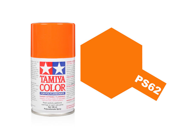 Tamiya 100ml Polycarbonate Lexan PS for RC Car Model Spray Paint PS-1 to PS-63