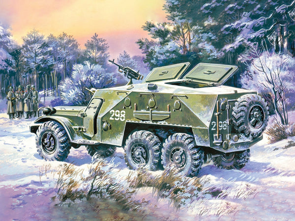 ICM 1/72 Russian BTR-152K, Armoured Personnel Carrier