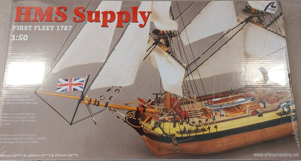 ARTESANIA 1/50 HMS Supply First Fleet + Figurines