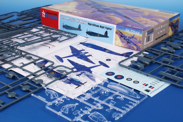 Special Hobby 1/72 Scale WW2 RAF DH.98 Mosquito NF Mk.XV 'High-Altitude Night Fighter' 1/72