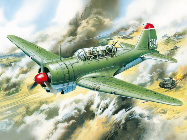 ICM 1/72 Su-2, WWII Soviet Light Bomber