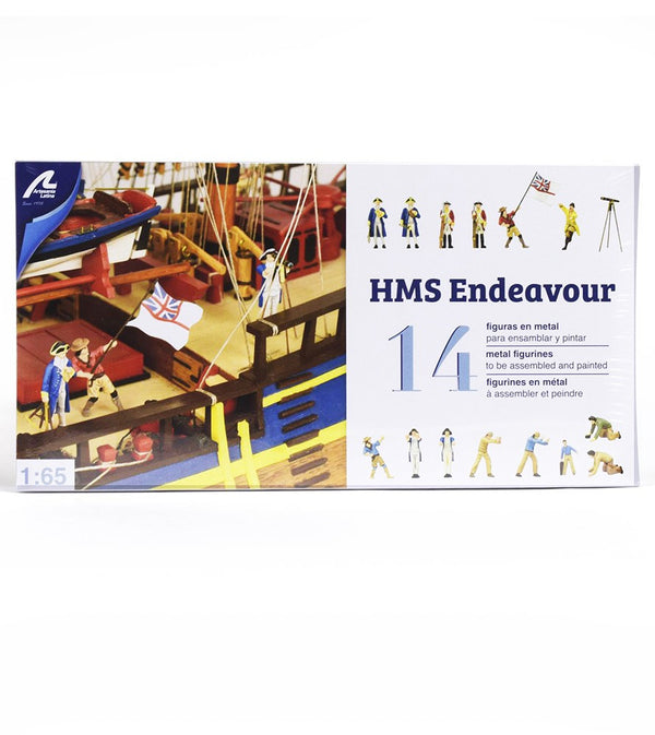 ARTESANIA Figurines For HMS Endeavour. 1:65 