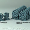 DEF Models 1/35 scale M113 Roadwheel outside parts w/ Idler wheels (for Tamiya/Academy 1/35 kit)- 3D printed