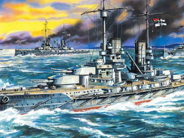 ICM SHIPS 1:350 Großer Kurfürst', WWI German Battleship