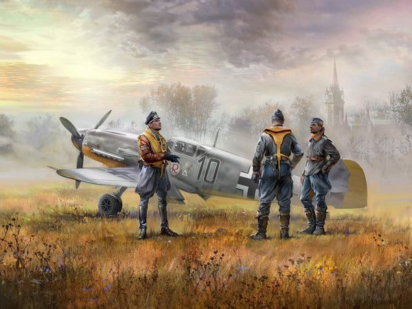 ICM 1/32 WW2 German Luftwaffe Pilots (1939-1945) (3 figures)