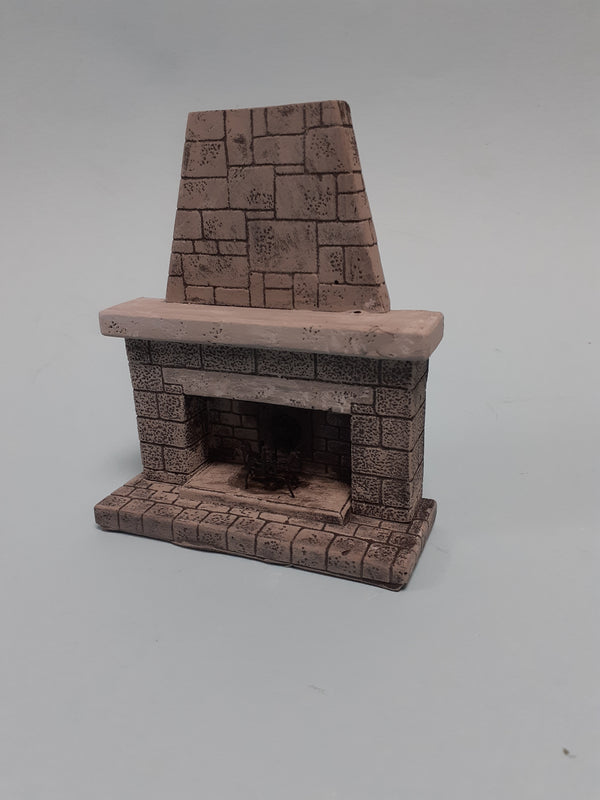 FoG Models 1/35 scale Grand Fireplace and hearth diorama kit