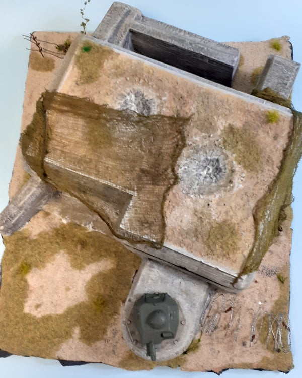 FoG Models 1/35 scale Large WW2 German Normandy Bunker Atlantic wall series #7