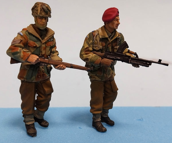 Homefront Miniatures 1/35 scale WW2 British Paras (2 Fig set)