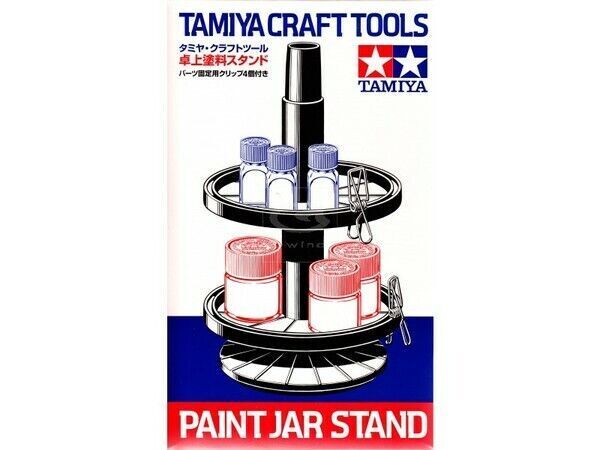 TAMIYA TOOLS / ACCESSORIES - PAINT JAR STAND