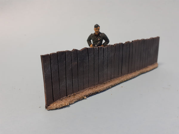 FoG models 1/35 scale laser cut wooden plank fence