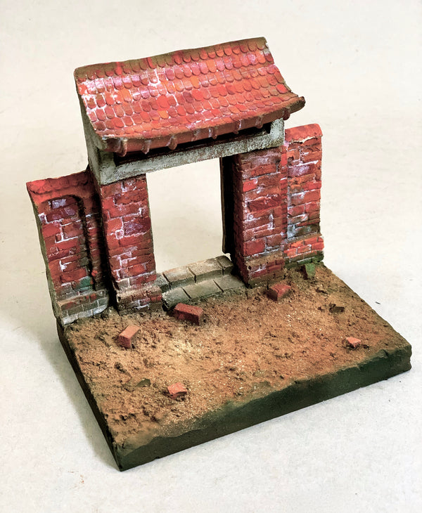FoG Models 1/35 scale Oriental Gate Vietnam Burma diorama display base