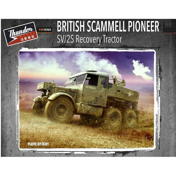 Thunder Models 1/35 WW2 British Scammell Pioneer SV2S Recovery Tractor