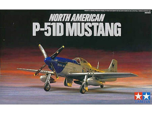 TAMIYA 1/72 AIRCRAFT WW2 USAAF NORTH AMERICAN P-51D MUSTANG