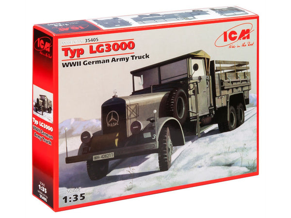 ICM 1/35 WW2 Typ LG3000, WWII German Army Truck