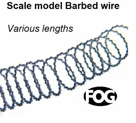 FoG Models 1/35 Scale WW2 Simulated Barbed wire 2 meter pack