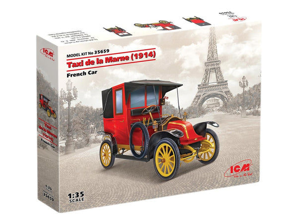 ICM 1/35 WW1 Taxi de la Marne (1914), French Car