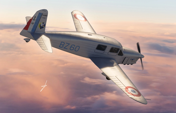 Dora Wings 1/48 Scale DORDW48030 Caudron C.635 Simoun