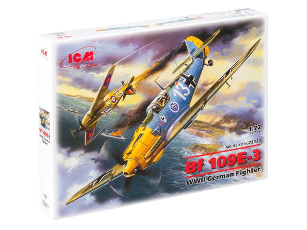 ICM 1/72 Messerschmitt Bf 109E-3, WWII German Fighter