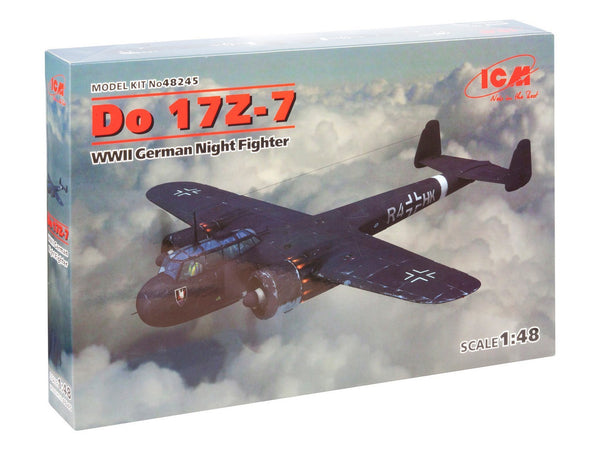 ICM 1/48 WW2 Do 17Z-7, WWII German Night Fighter
