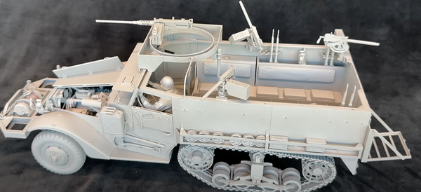 Andys Hobby 1/16 WW2 Allied M3/M3A1 US WWII Halftrack 2 in 1 super kit