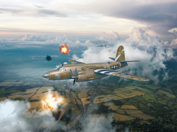 ICM 1/48 Martin B-26B Marauder. WWII American Bomber